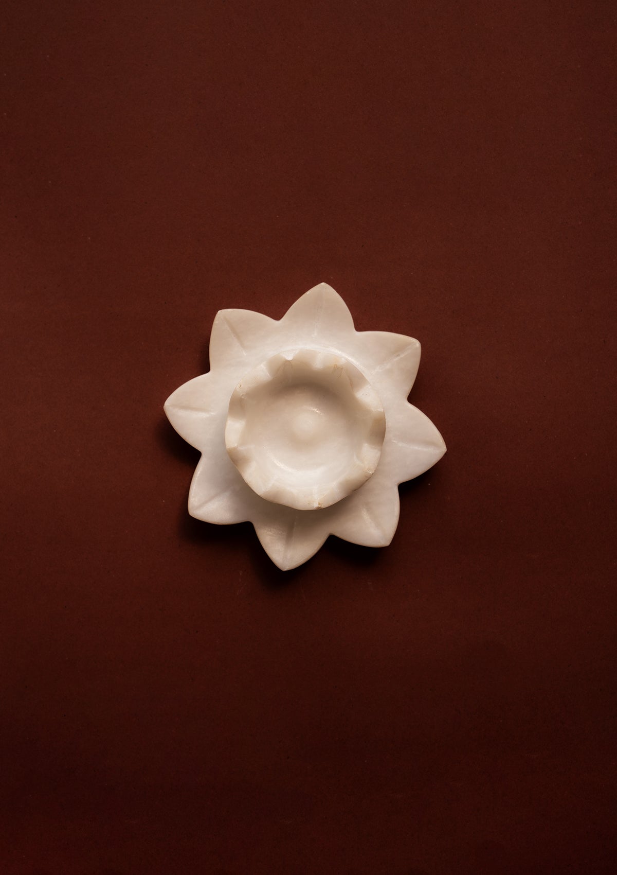 Marble Lotus Dish