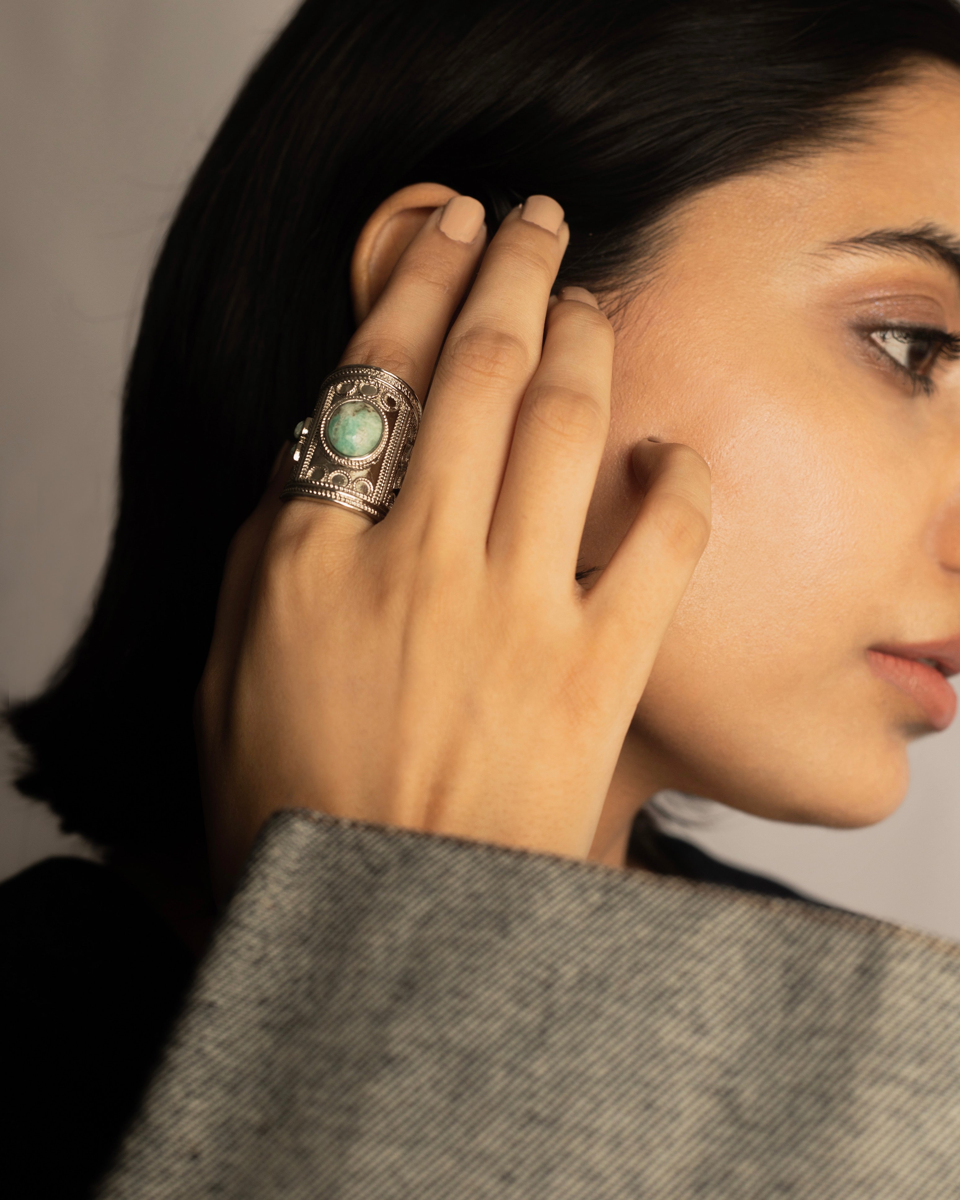 AMAZONITE RING