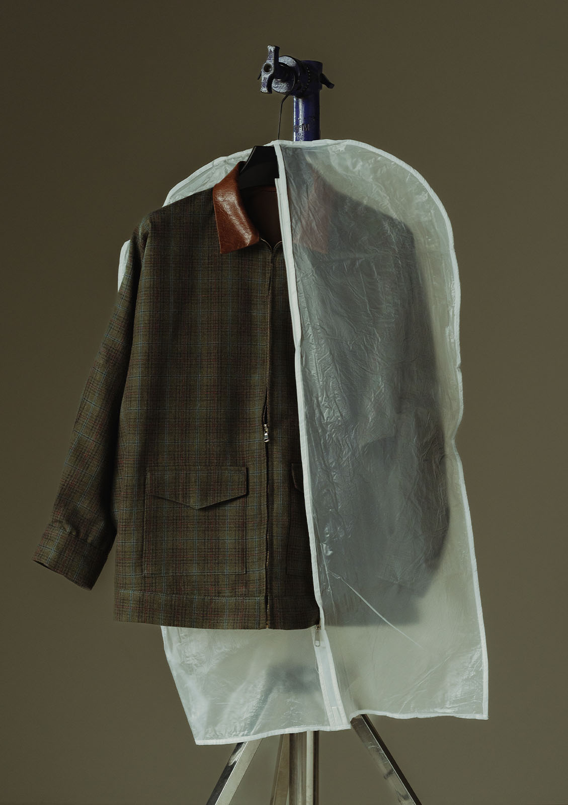 Plaid Oversize Jacket