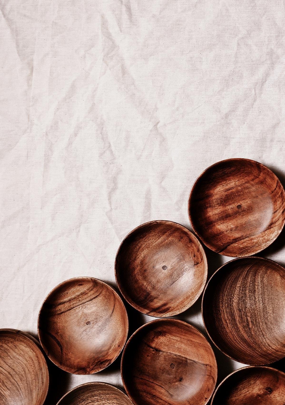 JEHAN WOODEN BOWLS (SMALL)